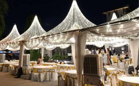 Transparent Canopy Rental for wedding
