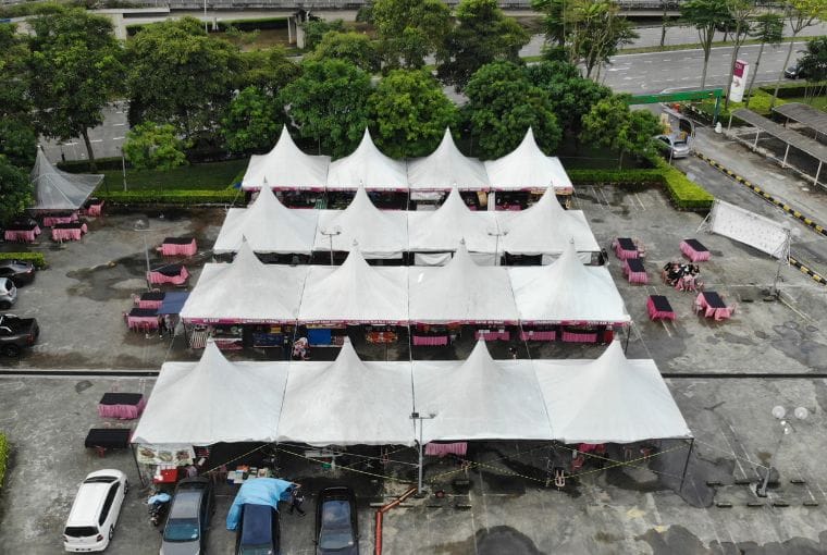 Canopy Tent at Aeon Tebrau Johor