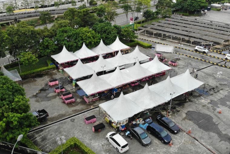 Canopy Tent at Aeon Tebrau City Johor