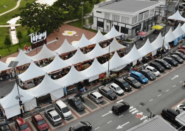 Tebing Dato Onn Canopy Johor Ramadan Bazaar 2022