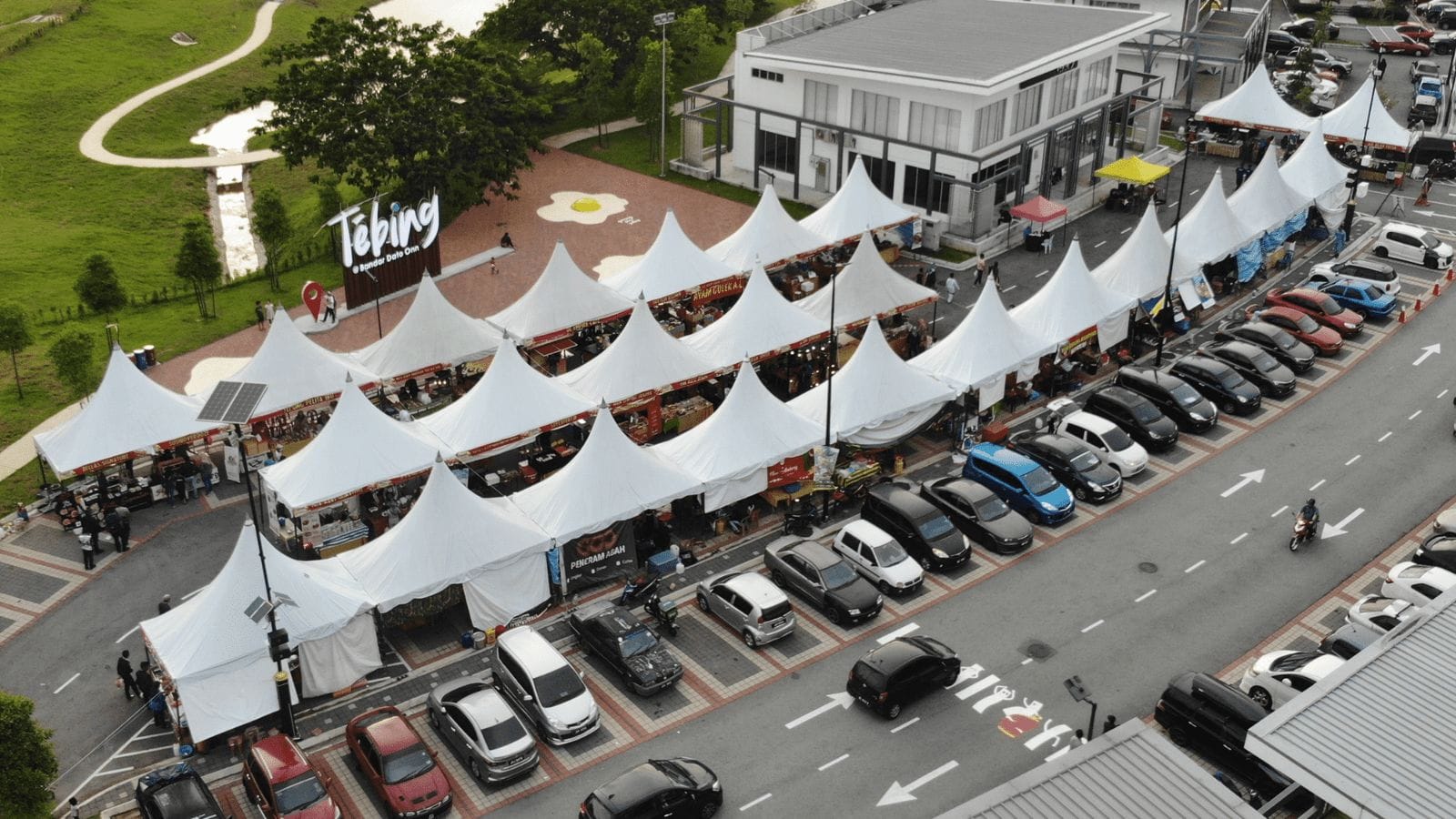 Tebing Dato Onn Canopy Johor Ramadan Bazaar 2022