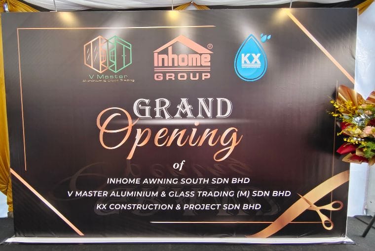 Grand Opening Inhome Awning