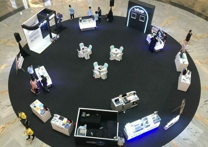 Vivo Roadshow Southkey Midvalley Bird eye