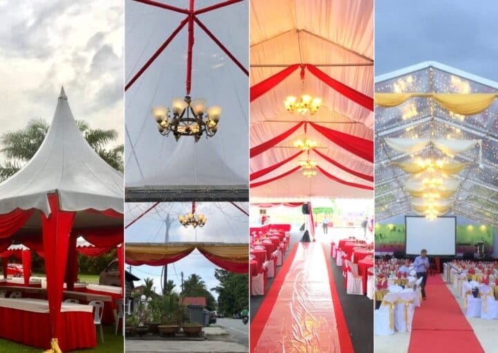 Marquee Tent & Arabian Canopy