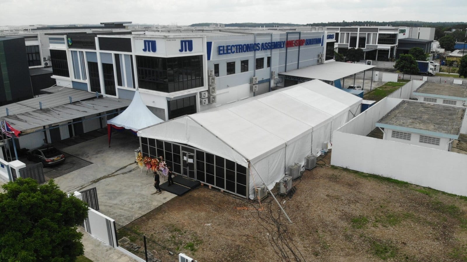 Aircond Marquee Tent Senai